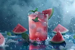 盛夏冰爽西瓜饮品