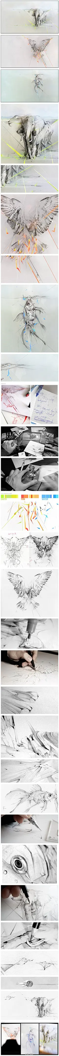 设计现场：惠普、耐克都做成手绘广告了，趋势吗，暴强手绘图稿……