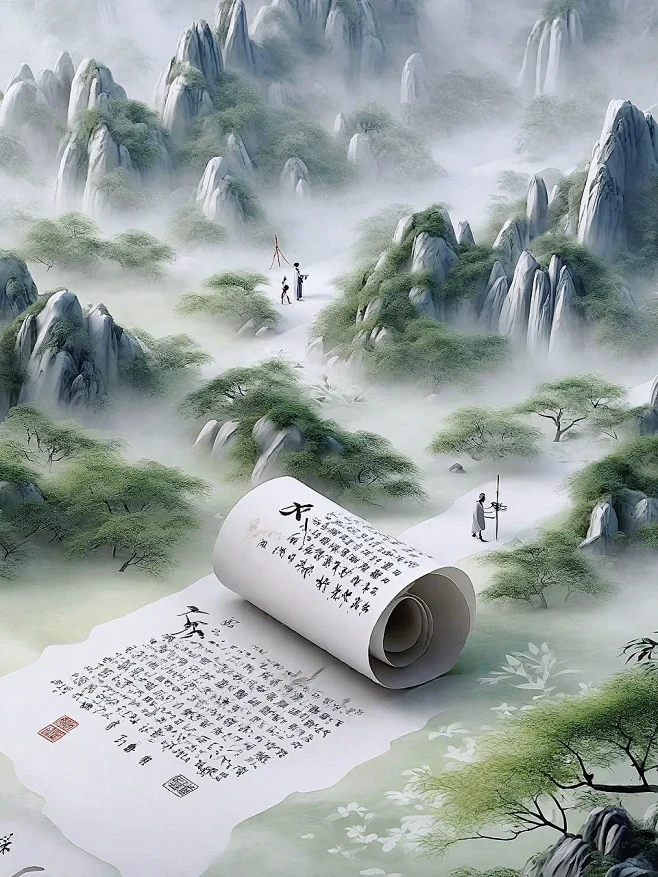 东方美学｜书山有路勤为径 - 小红书-花瓣网