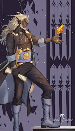 来自加拿大的自由概念艺术家 Noa Ikeda精美人物插画设计欣赏【78P】-日韩画风-微元素 - Element3ds.com!