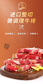 【源文件下载】 牛排详情头图海报