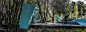 森林里的蓝色折纸 Parque Ribeiro do Matadouro / Oh!Land studio – mooool木藕设计网