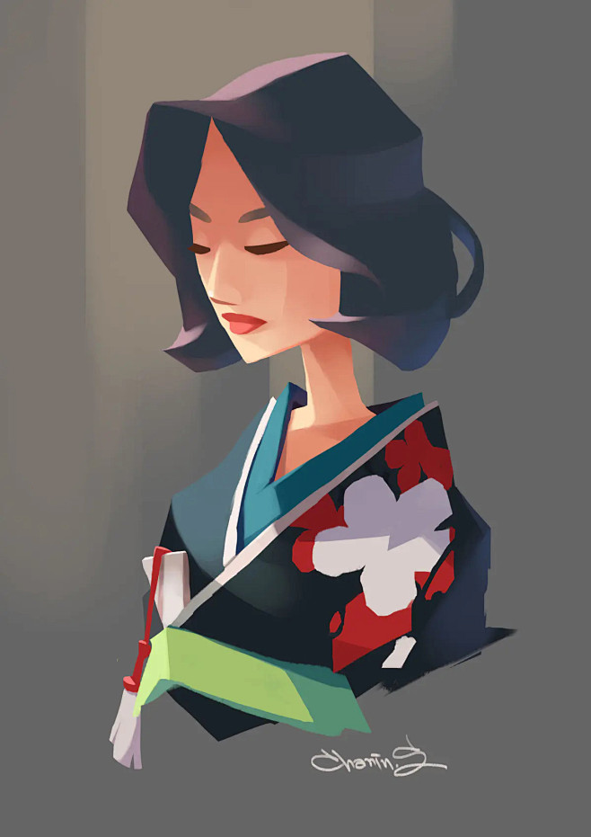 我喜欢的插画 | 插画师Chanin s...