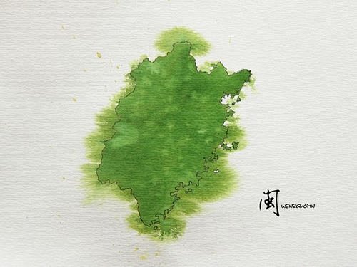 插画：水彩中国 (17)