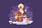 Magic Christmas : Santa has been a huge procrastinator this year and now he's frantically working out to get in shape for Christmas, he's doing last-minute shopping, gift wrapping and countless other holiday