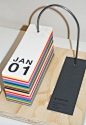 Interesting concept. Fedrigoni Perpetual Desk Calendar on Behance: 