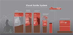 小黄银caca采集到导视视觉 Guide system design