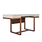 书桌 橡木实木框架+哑光烤漆 Z131 W1600*D600*H750 mm