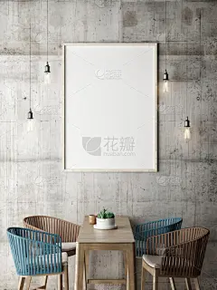餐馆,潮人,轻蔑的,垂直画幅,边框,墙,无人,椅子,特写
