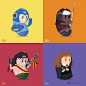 Fellow Beans - Fun Illustrations of Famous characters on Behance