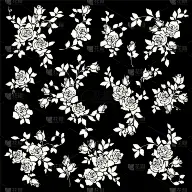 美丽的玫瑰插图素材收藏，