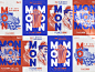 MON Classic Films Festival mon event branding films film festival branding illustration poster design