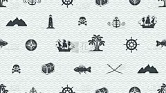 化妆舞会服,海洋,海盗,可爱的,华丽的,帆,纺织品,剑,壁纸,夏天