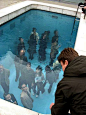 Leandro Erlich’s Swimming Pool  http://www.youtube.com/watch?v=NT7gjhHq9d0#  AMAZING. This is a really cool idea. #art #newyorkart