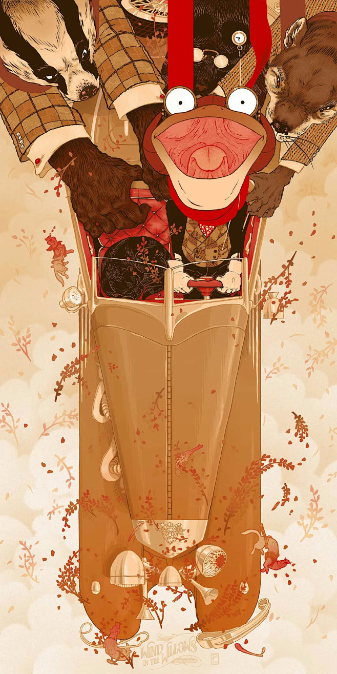 宗教宫廷画元素既有欧洲画的庄严感又多了几分诡谲离奇插画分享