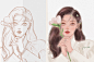 Ipad头像插画