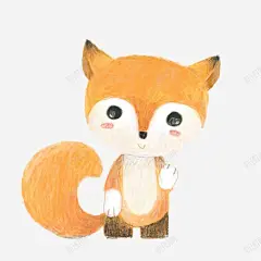 手绘小狐狸 设计图片 免费下载 页面网页 平面电商 创意素材