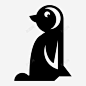 企鹅动物鸟图标 免费下载 页面网页 平面电商 创意素材