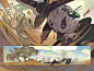 R.U.S.T - comic, Nesskain hks : completing my portfolio.<br/>A comic serie of 3 volumes of 132 pages realeased in 2015 /2016