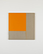 Exposed Painting Orange (2017) - Callum Innes