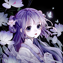 雨探花采集到古风女头像