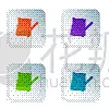 铅笔,空白的,笔记本,彩色图片,图标,橡皮擦,商务,信函,床单,设备用品