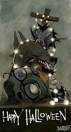 这个画风够狂野《俄罗斯插画师Ivan Shavrin作品欣赏》