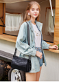 Viney小包包2021新款潮真皮女包时尚单肩包女夏季爆款百搭斜挎包-tmall.com天猫