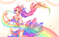 [+Video] Commission - Rainbow Spirit by Hyanna-Natsu