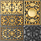 fretwork set 3d model