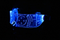 The original Illuminated Cyberpunk Cyber goth visor Iron Man 画像 0