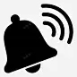 铃声打开图形图标 铃声 icon 标识 标志 UI图标 设计图片 免费下载 页面网页 平面电商 创意素材-花瓣网