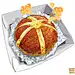 #食べ物 ガーリックブレッド - Korean Garlic Bread - Cocomeen的插画