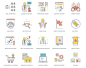 108 Online Marketing Icons