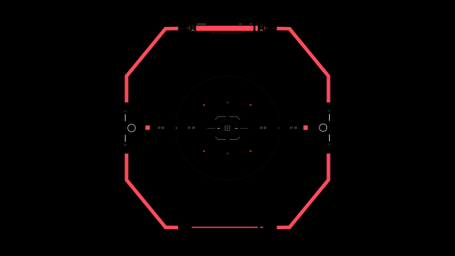 Cyberpunk HUD UI 500...