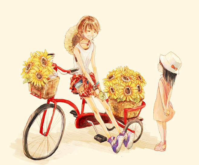 「ひまわり」/「ぴょんた」のイラスト [...