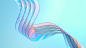 3D abstract background Digital Art  glass ILLUSTRATION  light reflection wallpaper wave