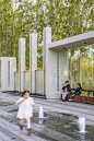 沧州街边线性口袋公园—— 穿越围墙的”客厅” / 房木生景观设计 – mooool木藕设计网