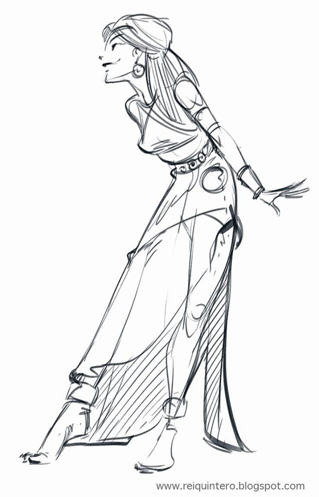 Female Character Dra...
