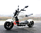 2019 Outdoor vespa electric chopper motorcycle scooter citycoco 60v 2000w e bike conversion kit