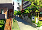Anime scenery- buildings (houses) | Scenery | Pinterest