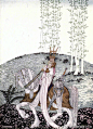 【插画大师推荐：第二期】
丹麦插画大师 Kay Nielsen (March 12, 1886 – June 21, 1957) 被称为童话绘本界的比亚兹莱。他与亚瑟（Arthur Rackham）和埃德蒙（Edmund Dulac）并称20世纪初绘本三巨头。三人中以凯的风格最为另类前卫，经历也最为坎坷。
凯·尼尔森1886年生于哥本哈根一个艺术之家，父亲是 ​​​​...展开全文c