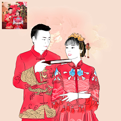 念旧情怀采集到头像手绘