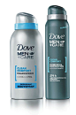 Bold shape and look for Dove's Men +Care line