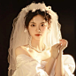 甜美高级复古婚纱造型❗️谁看了不说一个字绝