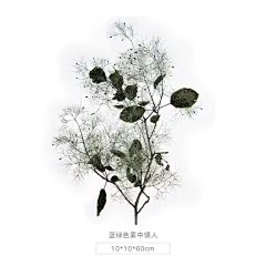 Hubsch丹麦进口轻奢玻璃花瓶摆件家居客厅卧室办公桌面干花插花器