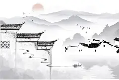 江南水乡 素材｜水墨风｜免扣素材