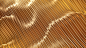 金色金属波浪线条纹理背景 Golden Backgrounds – 设计小咖