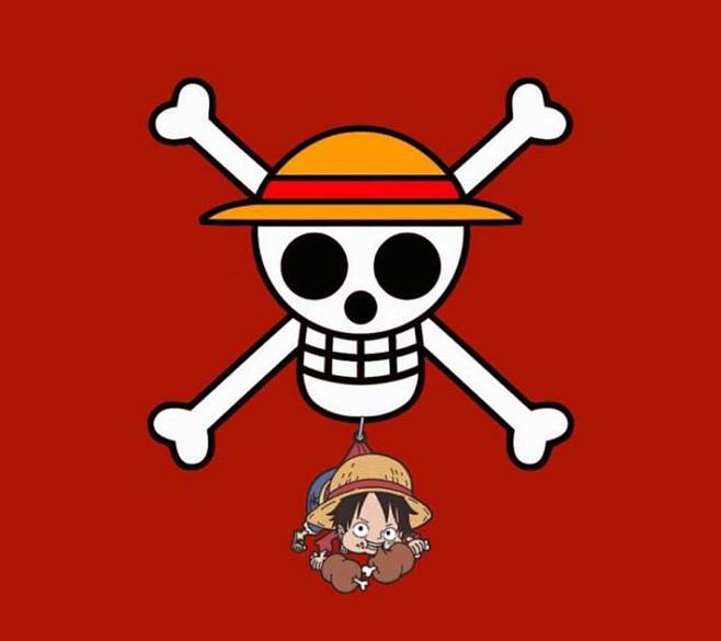 可爱路飞漫画图片