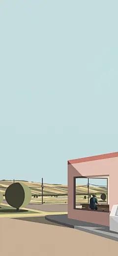简约风 插画 手机壁纸